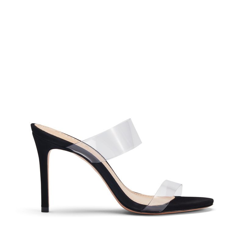 Ariella Sandal Sandals Core 5 Black Vinyl - Schutz Shoes