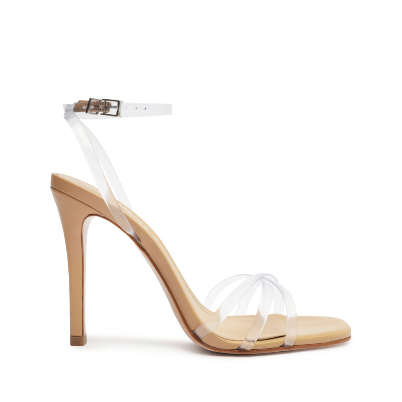 Amelia Leather Sandal Sandals FALL 23 5 Light Peach Deluxe Nappa - Schutz Shoes