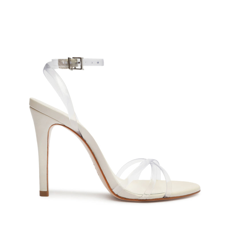 Amelia Deluxe Nappa Sandal Sandals High Summer 23 5 Pearl Deluxe Nappa - Schutz Shoes