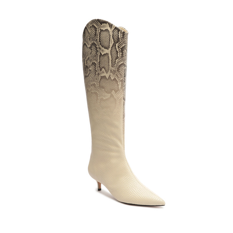 Maryana Lo Snake Faded Boot Boots Winter 23    - Schutz Shoes