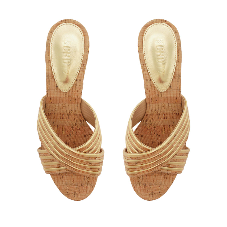 Latifah Mule Cork Sandal Sandals Spring 24    - Schutz Shoes
