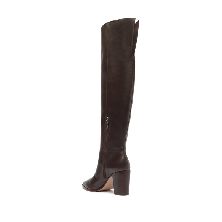 Mikki Block Over the Knee Leather Boot Boots FALL 23    - Schutz Shoes