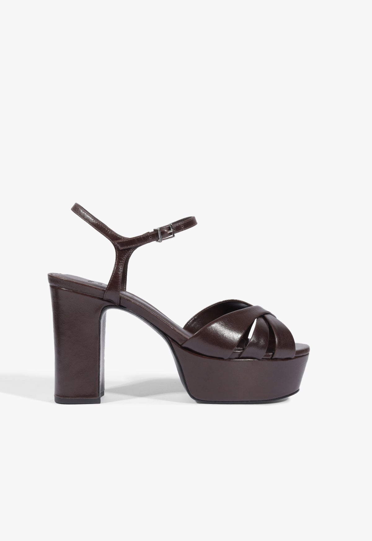 Schutz Keefa Platform Sandal Maplewood / 10