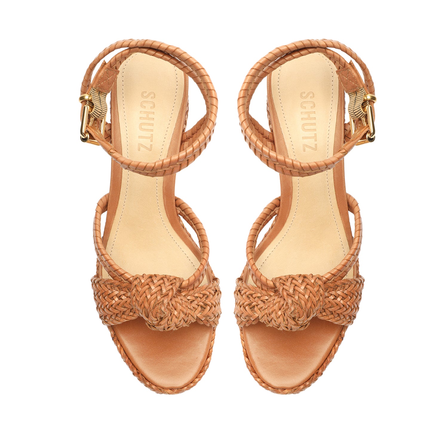Kareena Platform Nappa Leather Sandal Sandals High Summer 23    - Schutz Shoes