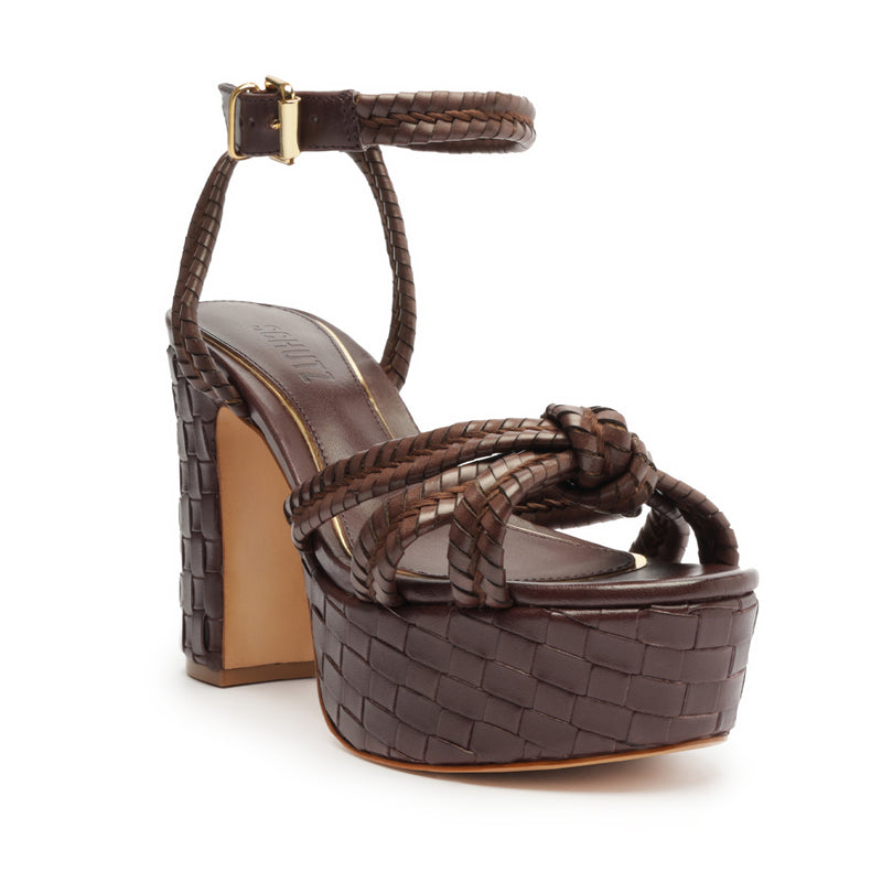 Kareena Woven Platform Sandals Resort 24    - Schutz Shoes