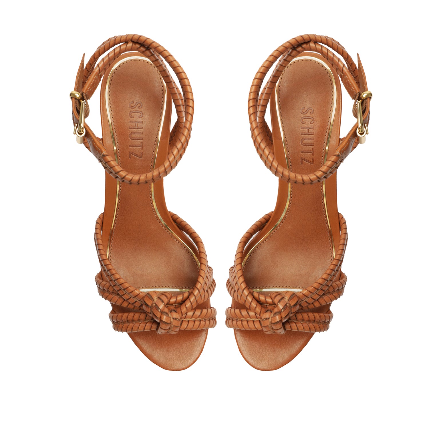 Kareena Woven Platform Sandals Resort 24    - Schutz Shoes