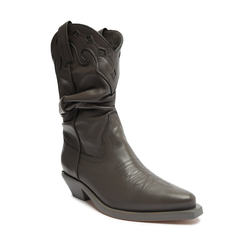 Zachy Casual Nappa Leather Bootie Booties Fall 23    - Schutz Shoes