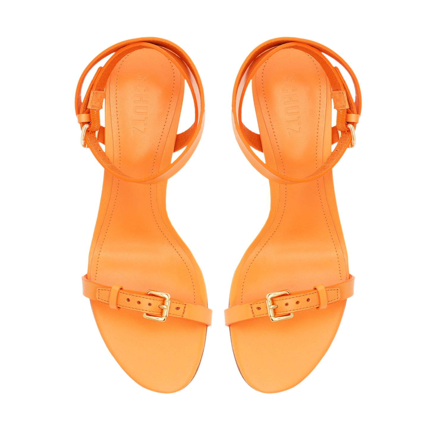 Aurora Mid Stiletto Leather Sandal Sandals Spring 24    - Schutz Shoes