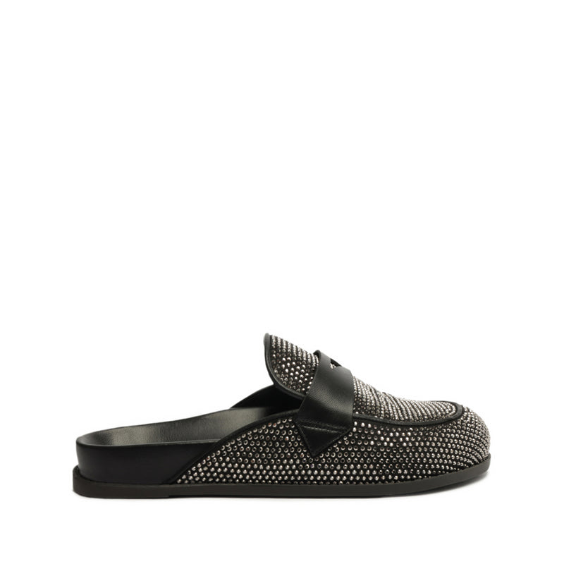 Ava Flat Flats FALL 23 5 Black Suede - Schutz Shoes