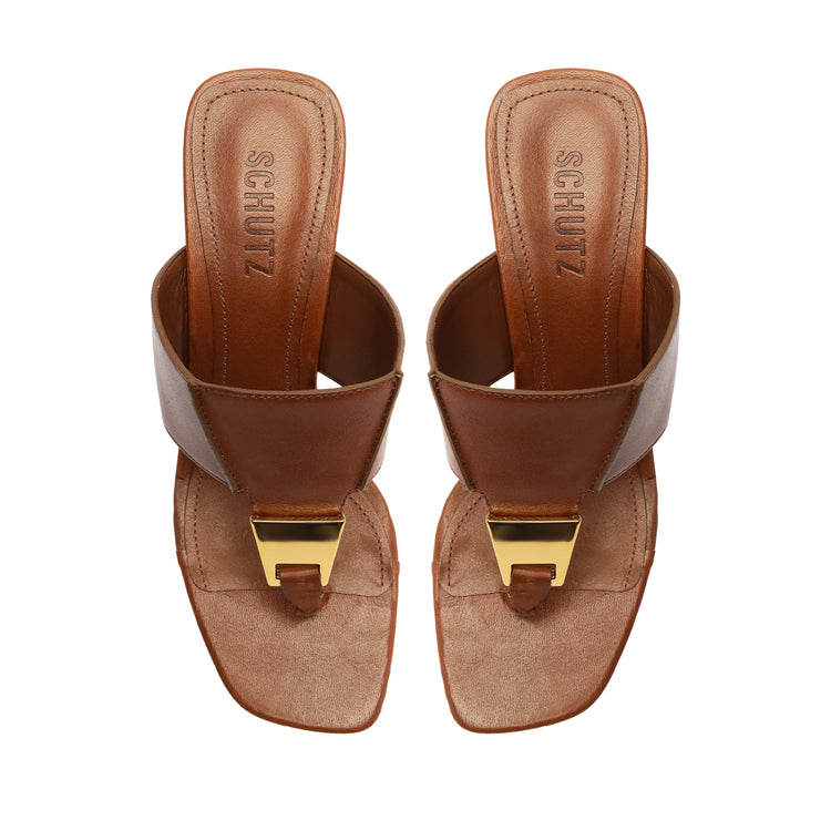 Salma Leather Sandal Sandals High Summer 24    - Schutz Shoes