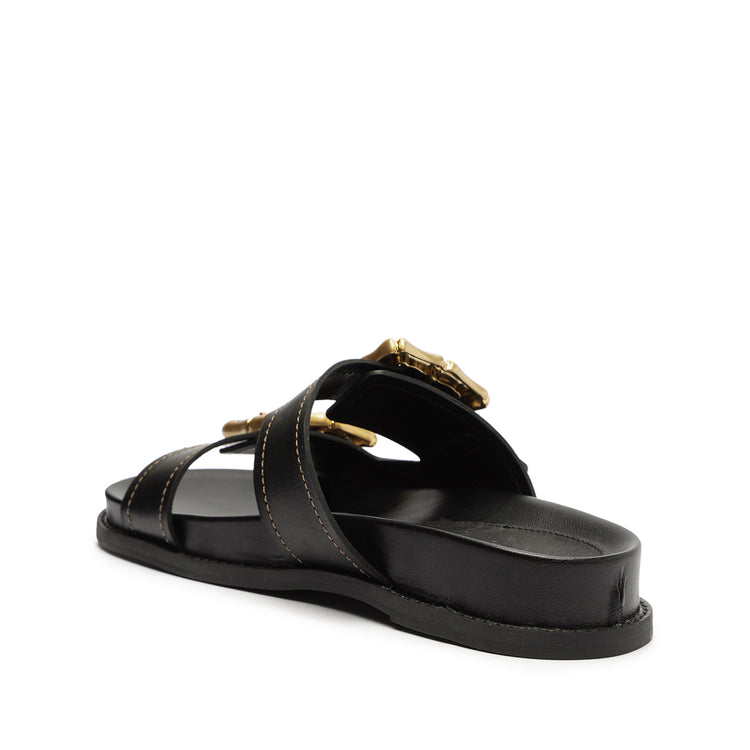 Enola Sporty Leather Sandal Flats SPRING 24    - Schutz Shoes