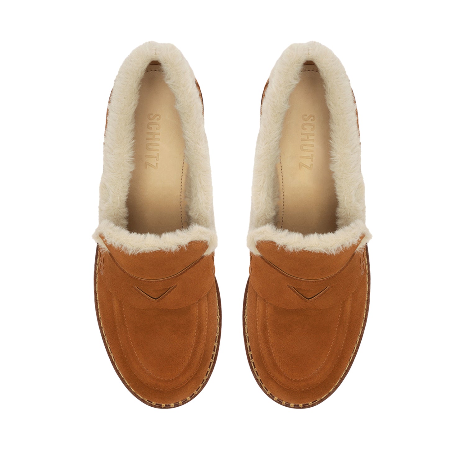 Christie Furry Flat Flats PRE FALL 23    - Schutz Shoes