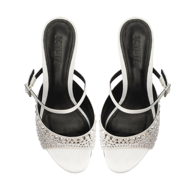 Louise Low Satin Sandal Sandals HIGH SUMMER 24    - Schutz Shoes