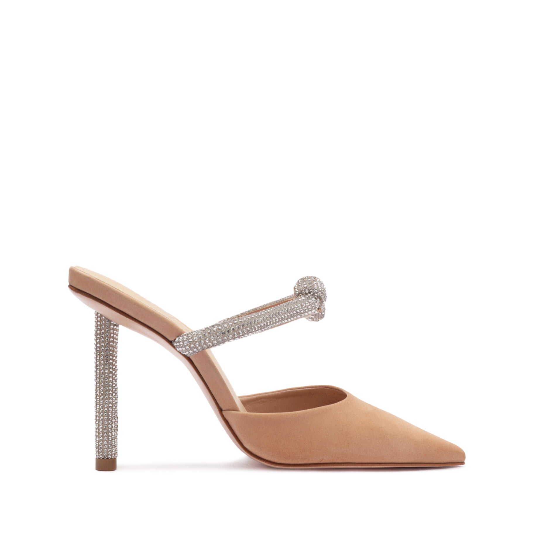 Pearl Glam Pin Heel Pump