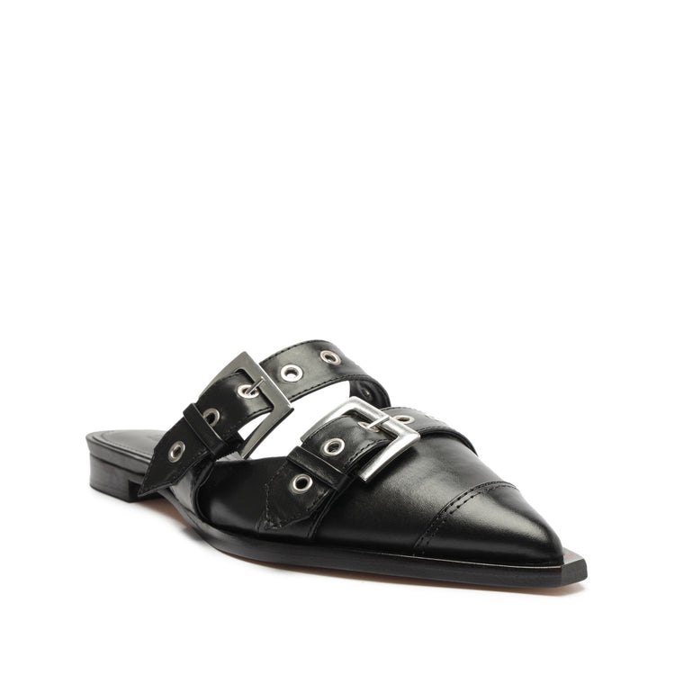 Penny Leather Flat Flats FALL 23    - Schutz Shoes