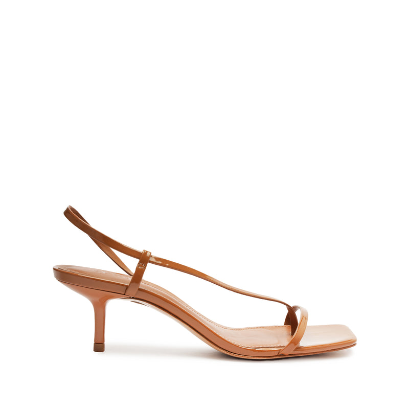 Heloise Patent Leather Sandal Sandals SPRING 24 5 Honey Peach Patent Leather - Schutz Shoes