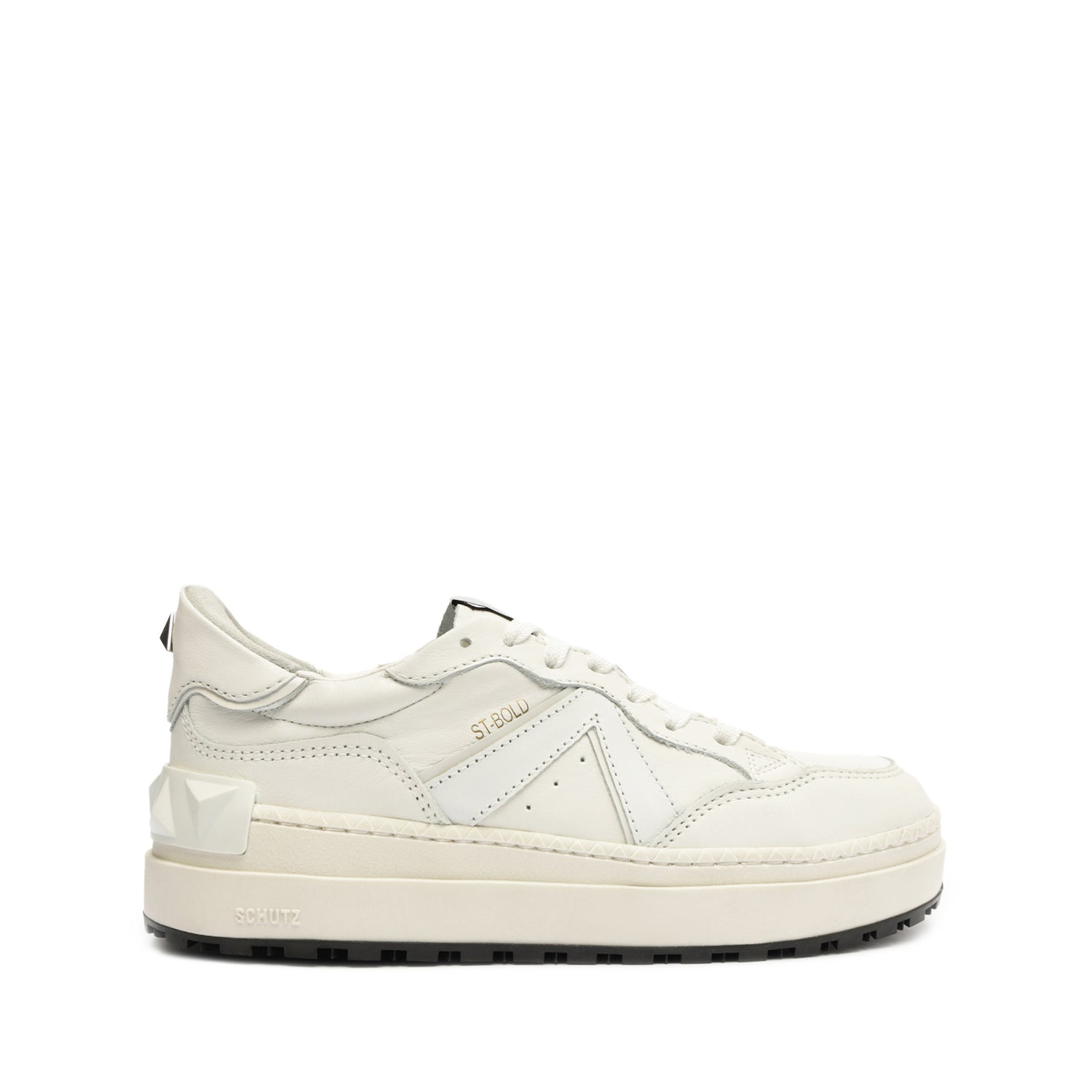 ST-BOLD Leather Sneaker Sneakers CO 5 White Calf Leather - Schutz Shoes