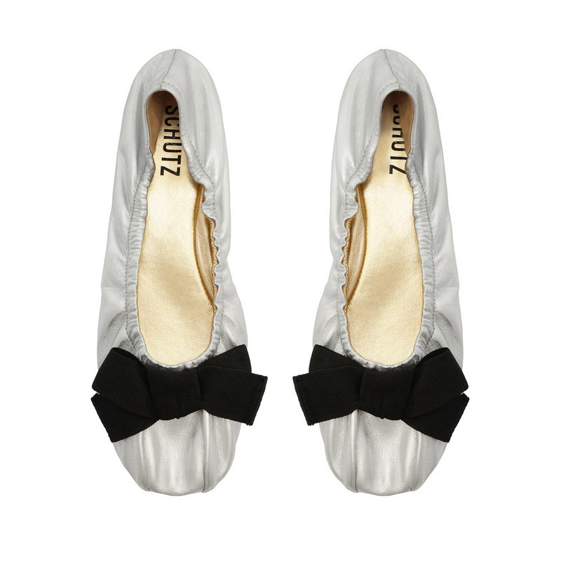Suzanne Leather Flat Flats WINTER 23    - Schutz Shoes