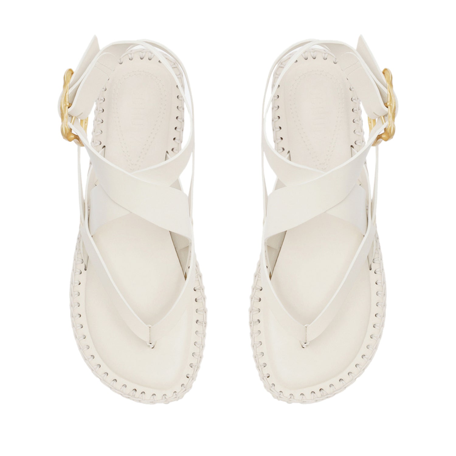 Keith Flat Leather Sandal Sandals Spring 24    - Schutz Shoes