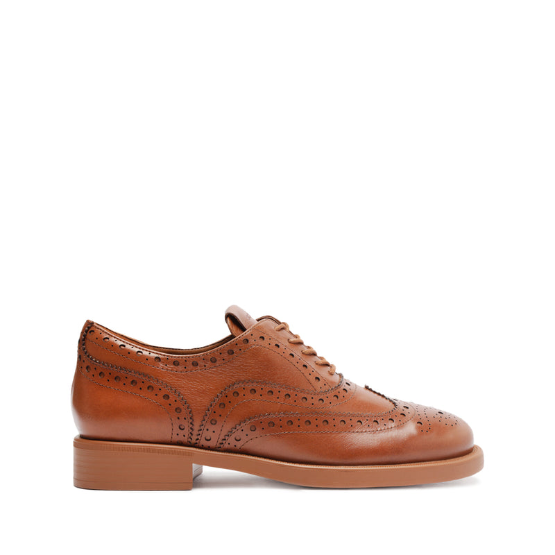David Oxford Flat Flats PRE FALL 24 5 Beige Atanado Leather - Schutz Shoes