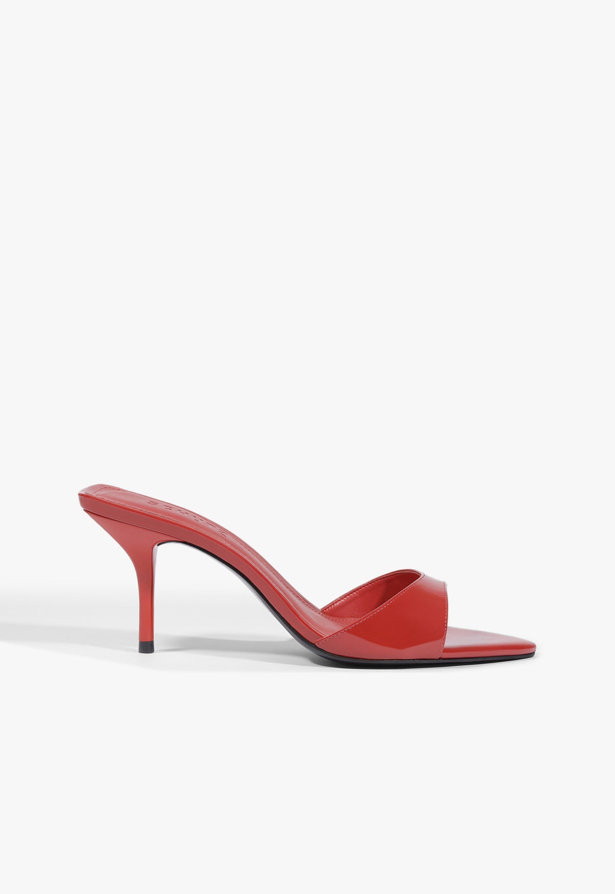 Elodie Red Mid Stiletto Heel Sandal – SCHUTZ