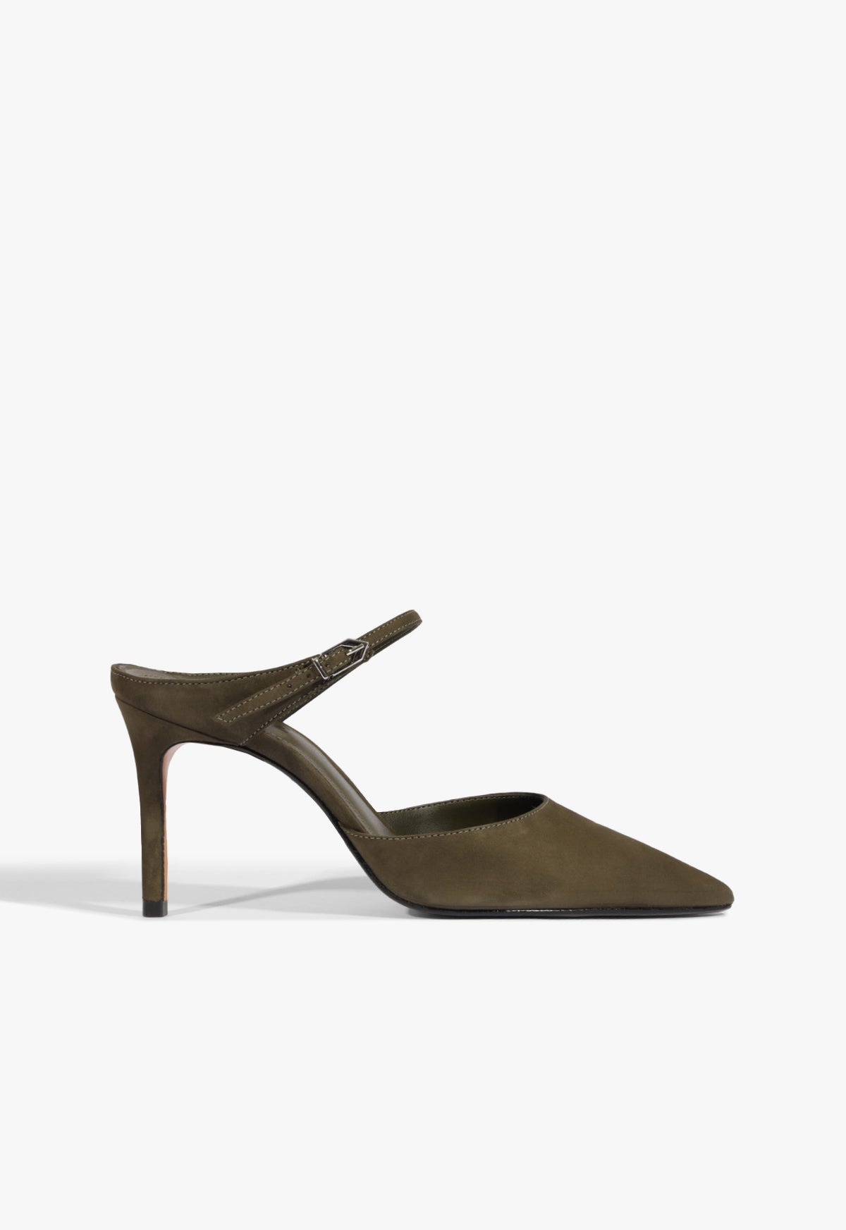 Olive Suede Pump Laura | SCHUTZ
