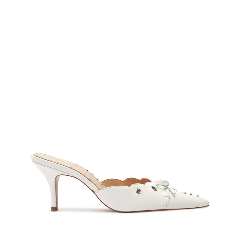 Hilly Nappa Leather Pump Pumps Pre Fall 24 5 White Nappa Leather - Schutz Shoes