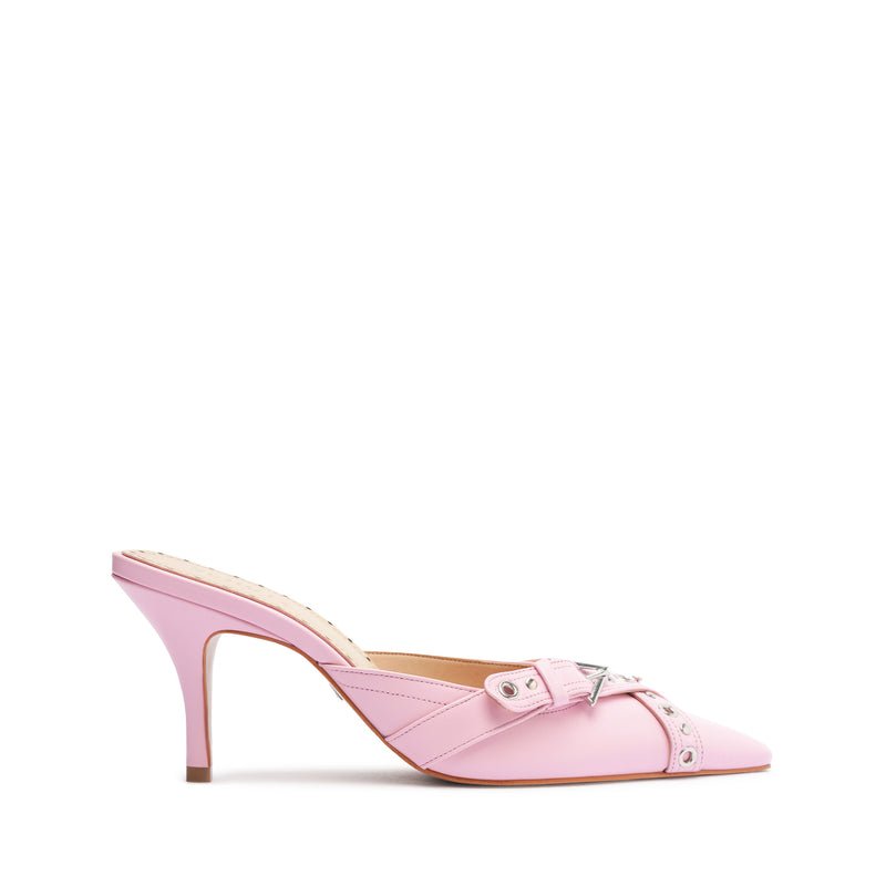 Vinnie Mule Nappa Leather Pump Pumps Pre Fall 24 5 Pink Nappa Leather - Schutz Shoes
