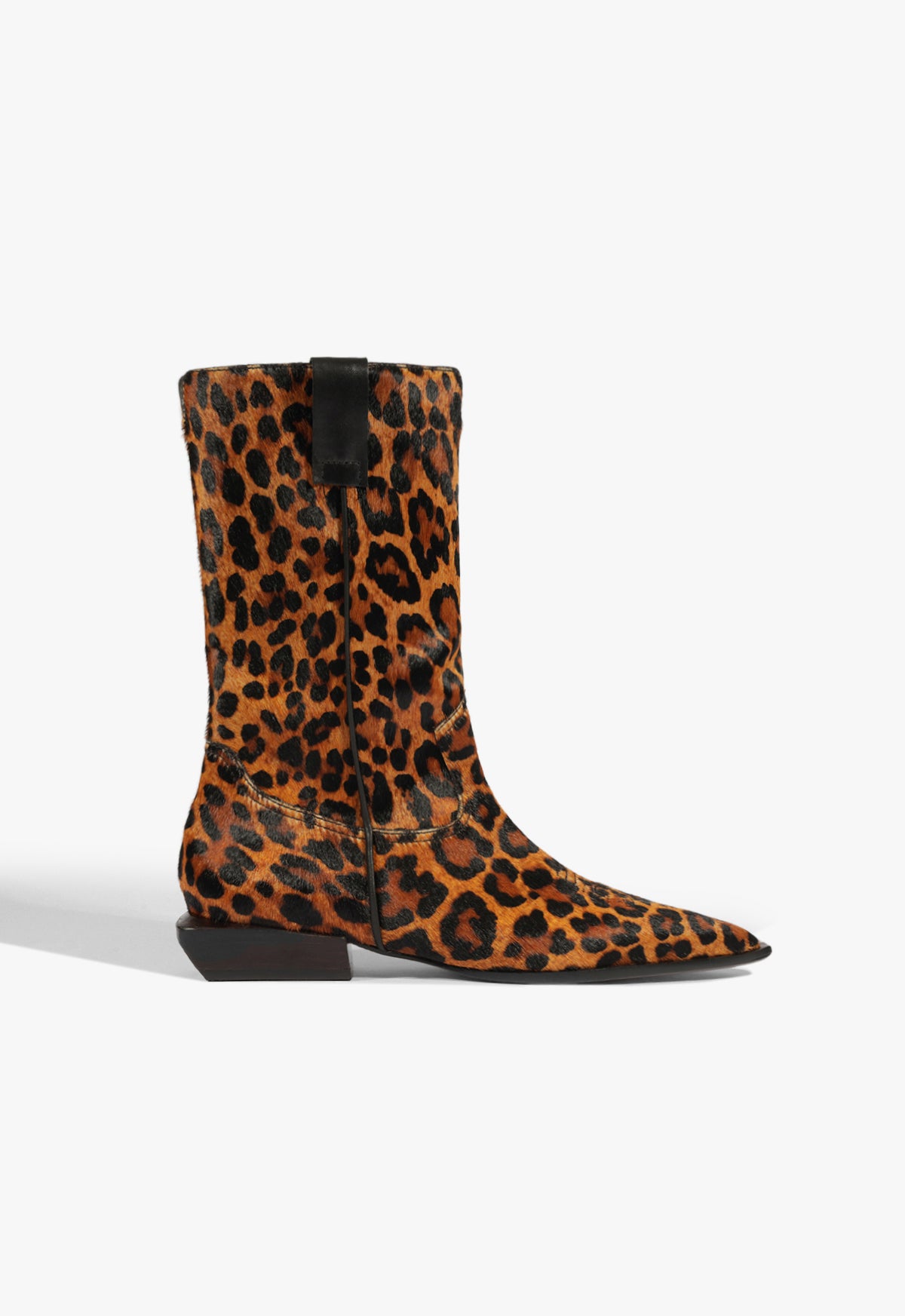Leopard Calf Hair Bootie Ashley SCHUTZ