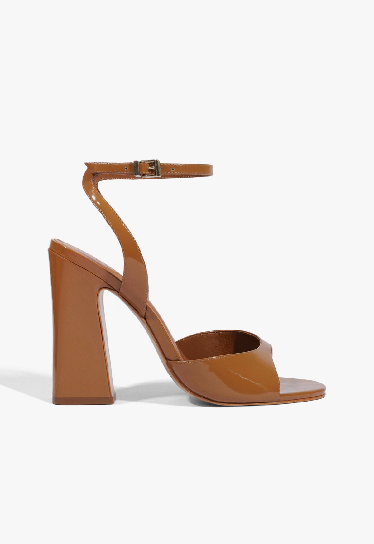 Harriet Brown High Block Heel Sandal – SCHUTZ