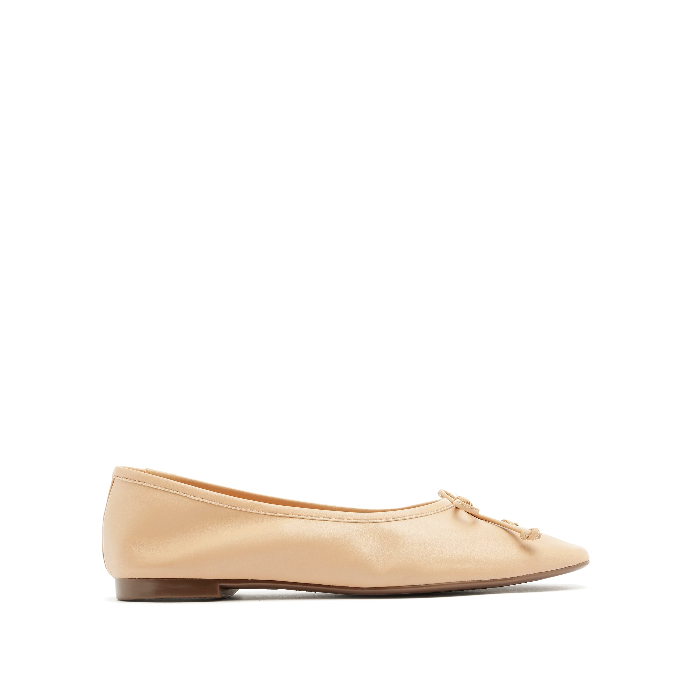 Arissa Flat in Honey Beige Leather | Schutz Shoes – SCHUTZ