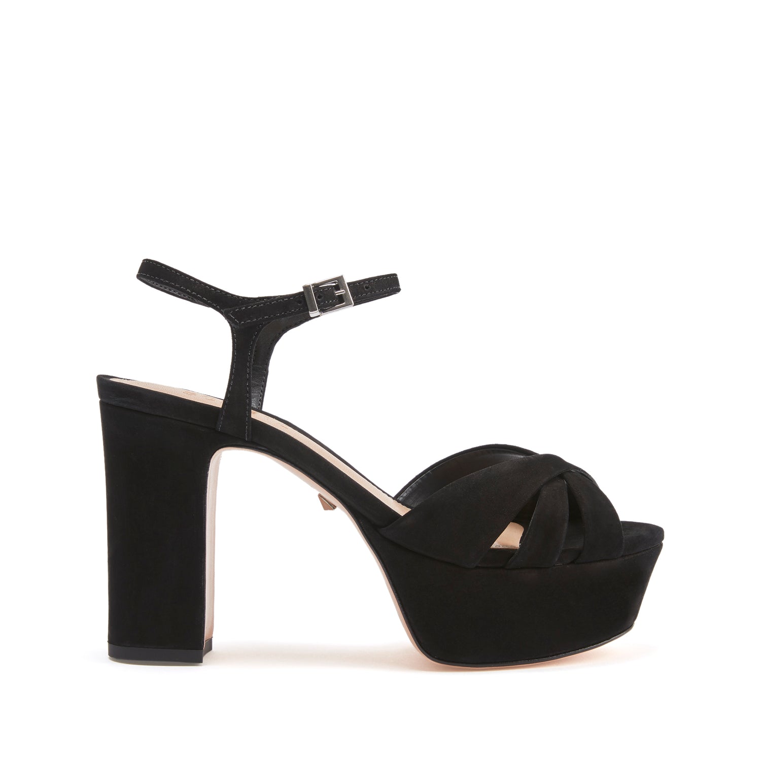 Keefa Sandal Sandals ESSENTIAL 5 Black Nubuck - Schutz Shoes