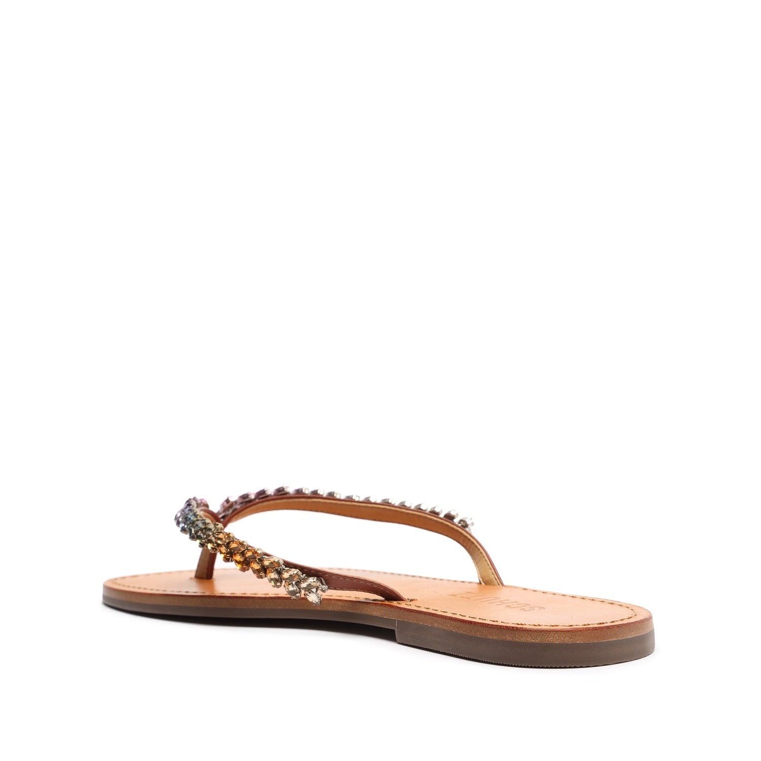Belle Nappa Leather Sandal Flats OLD    - Schutz Shoes