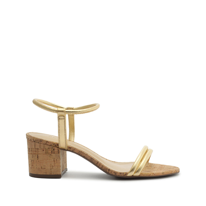 Gimenez Mid Strech Ot Sandal Sandals Spring 23 5 Gold Strech Ot - Schutz Shoes