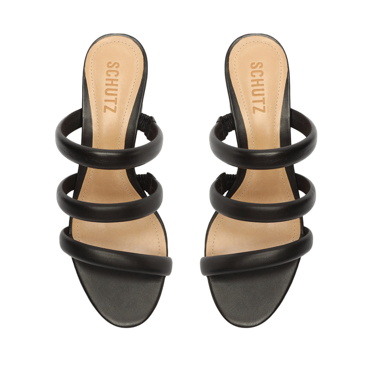 Olly Mid Block Nappa Leather Sandal Sandals OLD    - Schutz Shoes