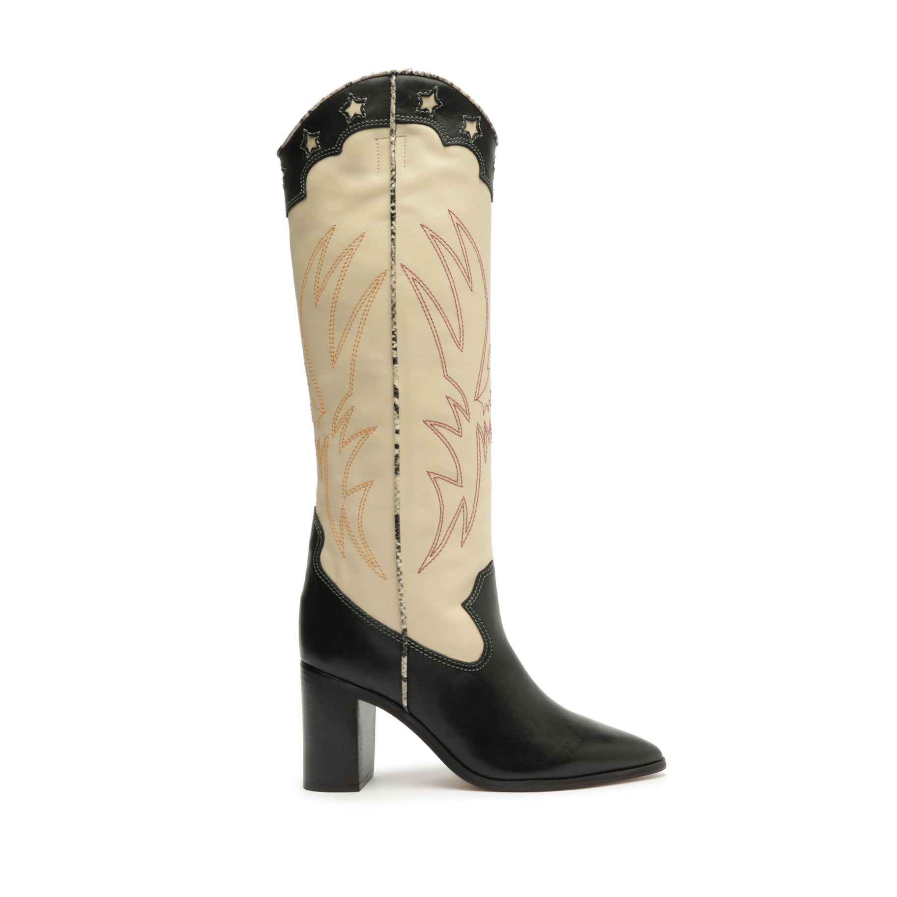 Maryana Block West Leather Boot