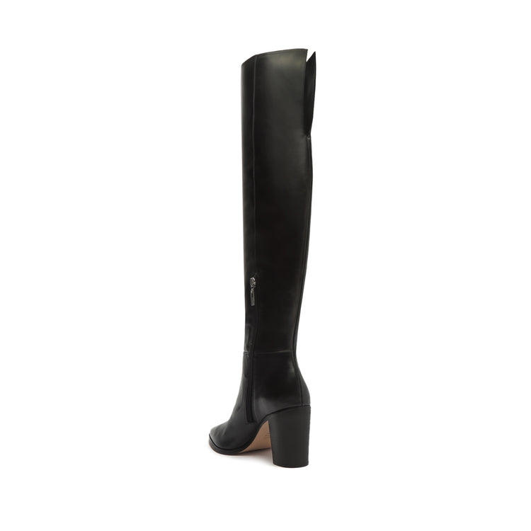 Mikki Block Over the Knee Leather Boot Boots Fall 23    - Schutz Shoes