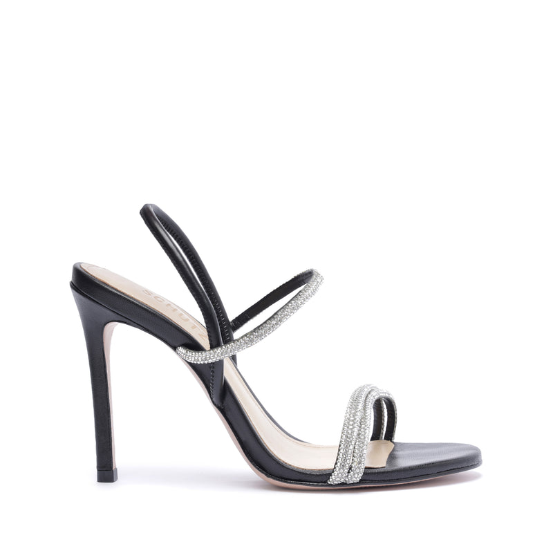 Whiteley Leather Sandal Sandals Pre Fall 23 5 Black Nappa Leather - Schutz Shoes