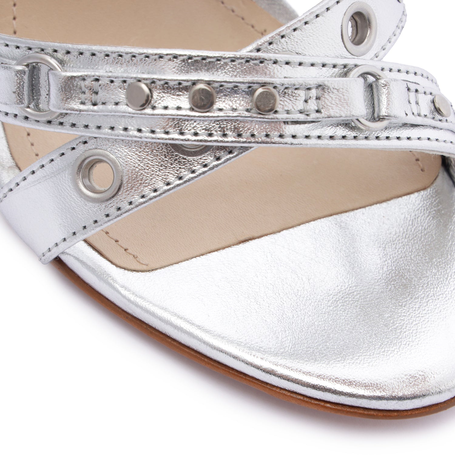 Patrizia Metallic Leather Sandal Sandals PRE FALL 23    - Schutz Shoes