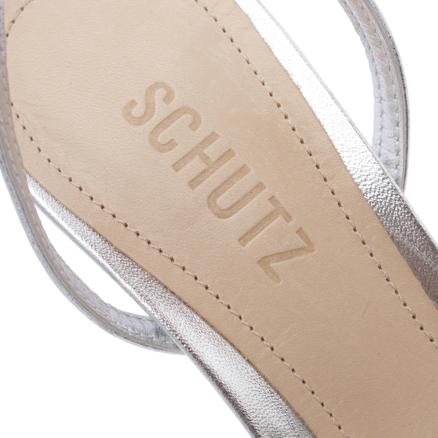 Patrizia Metallic Leather Sandal Sandals PRE FALL 23    - Schutz Shoes