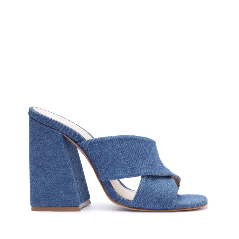 Callie Denim Sandal Sandals OLD 5 Blue Denim - Schutz Shoes