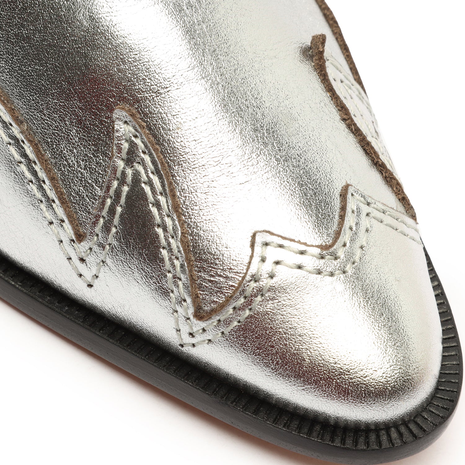 Cicera Metallic Nappa Leather Bootie Booties FALL 23    - Schutz Shoes
