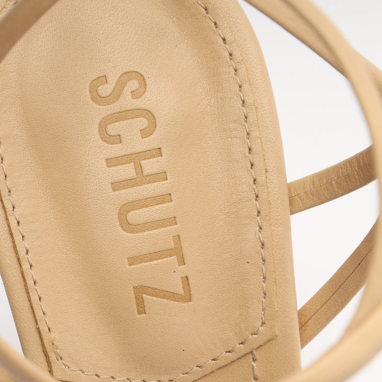 Abby Leather Sandal Sandals Sale    - Schutz Shoes