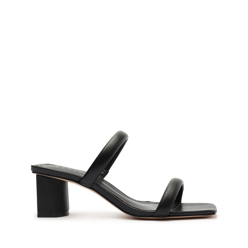 Ully Lo Nappa Leather Sandal Sandals CO 5 Black Nappa Leather - Schutz Shoes