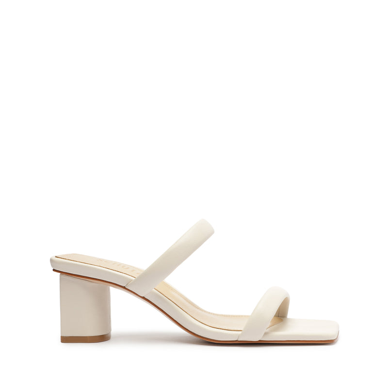 Ully Lo Nappa Leather Sandal Sandals Spring 23 5 Pearl Nappa Leather - Schutz Shoes