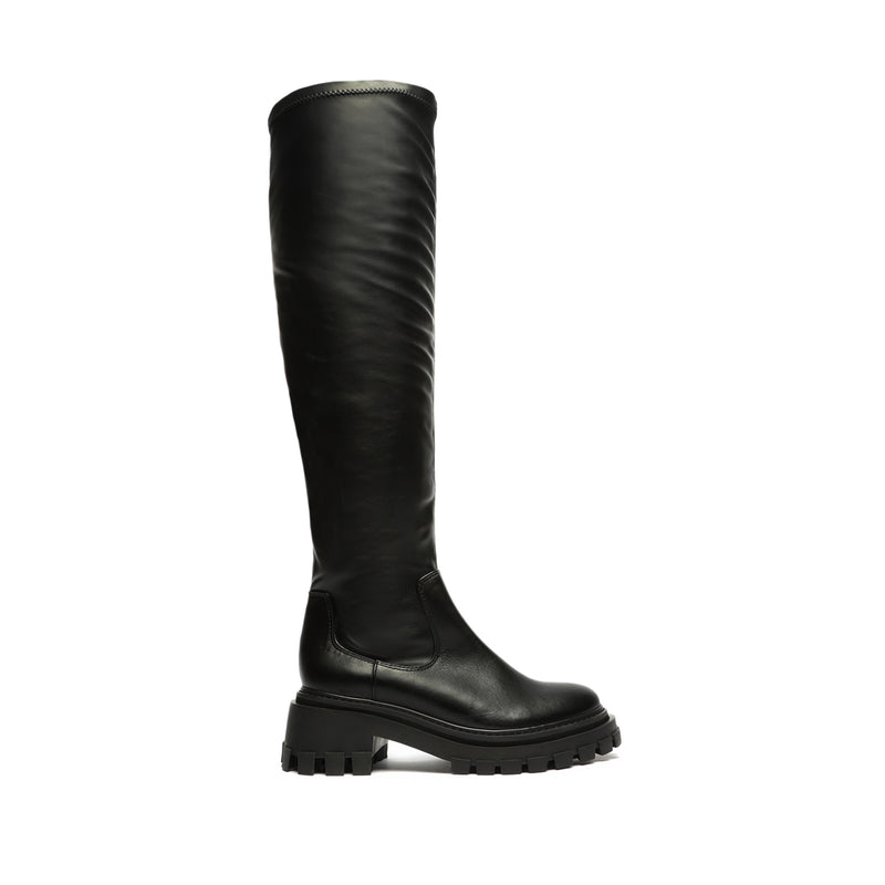 Kendy Up Leather Boot Boots Sale 5 Black Nappa Leather - Schutz Shoes