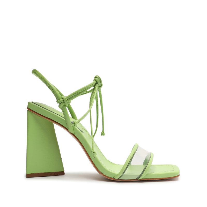 Gianna Nappa Leather Sandal Sandals OLD 5 Lime Green Nappa Leather - Schutz Shoes