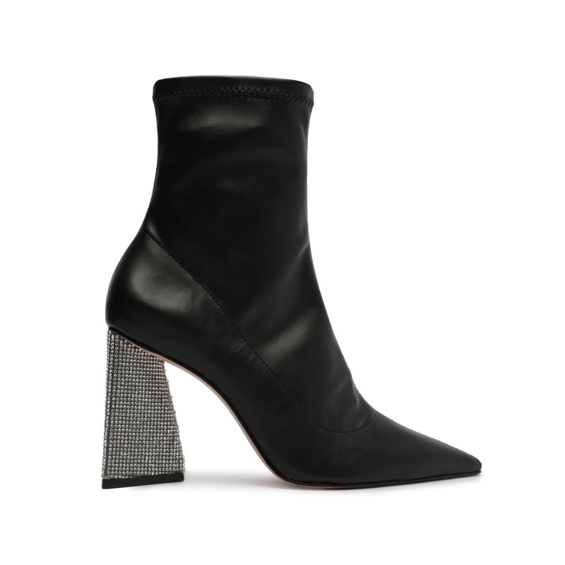 Cyrus Nappa Leather Bootie Booties OLD 5 Black Nappa Leather - Schutz Shoes