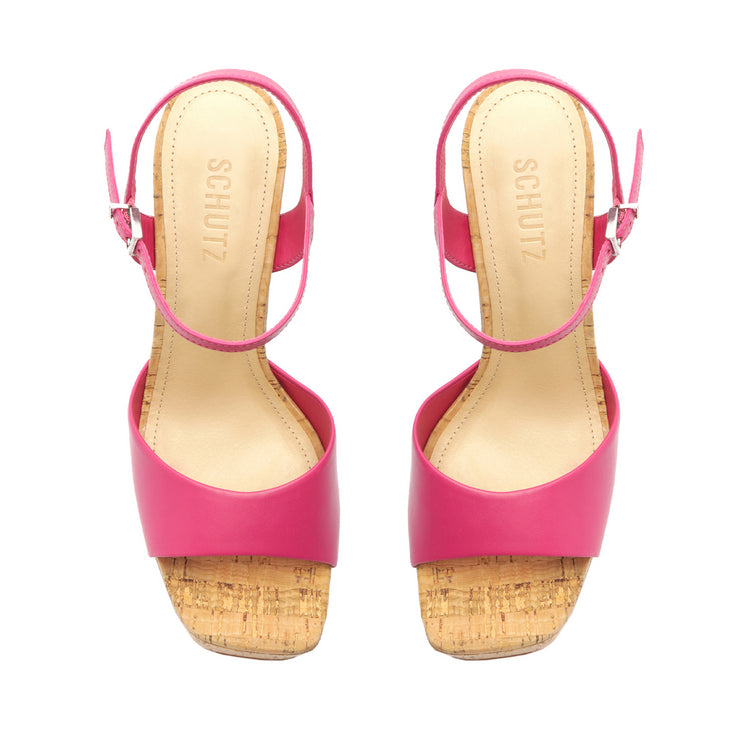 Glayce Nappa Leather Sandal Sandals OLD    - Schutz Shoes