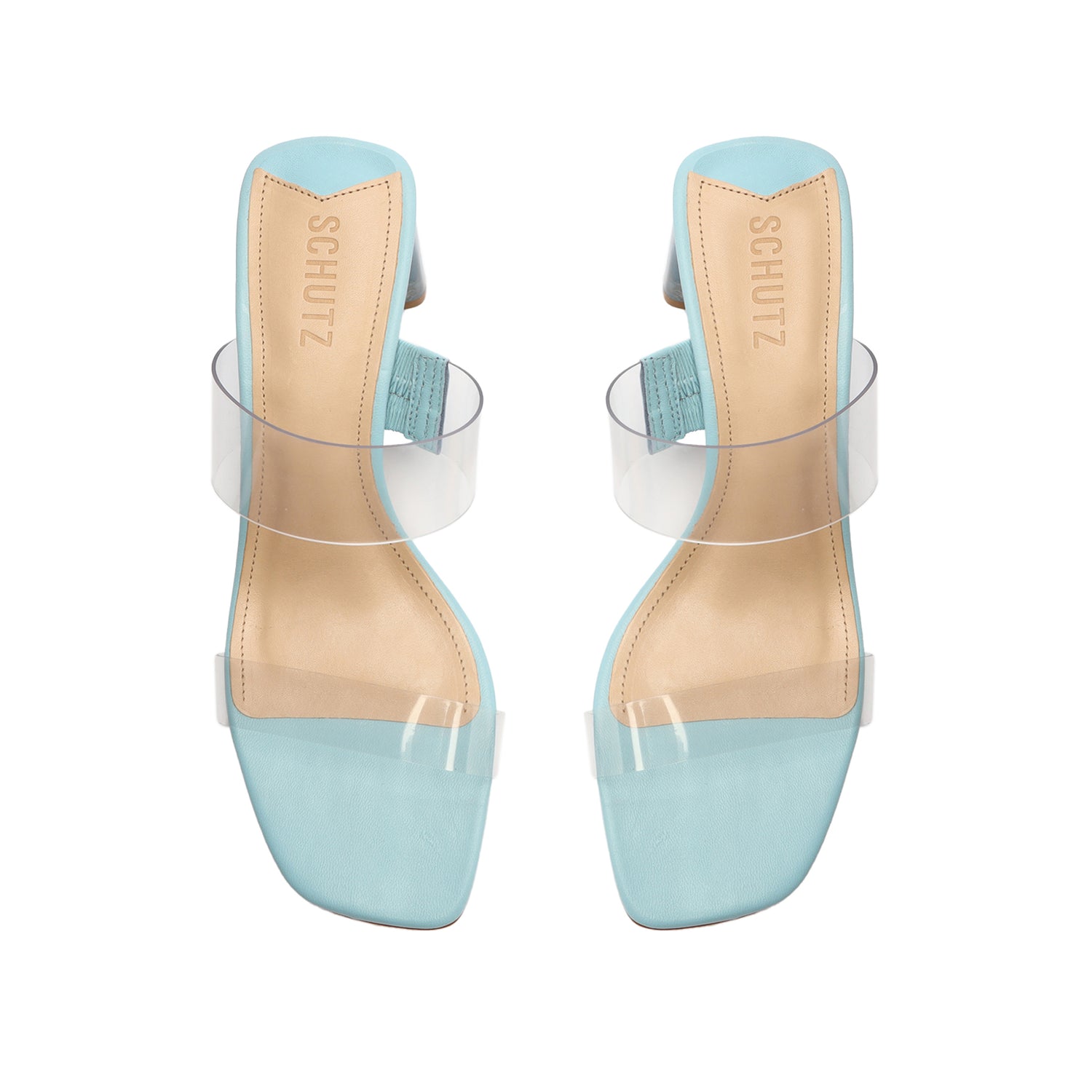 Ariella Acrylic Mid Sandal Sandals OLD    - Schutz Shoes